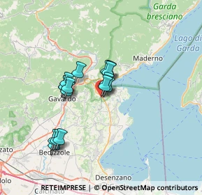 Mappa Rotatoria Cav. Amos Tonoli, 25087 Salò BS, Italia (5.39688)