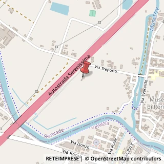 Mappa Via Treponti, 33, 31056 Roncade, Treviso (Veneto)