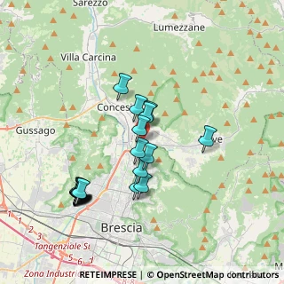 Mappa Via Giovanni Pascoli, 25073 Bovezzo BS, Italia (3.6435)