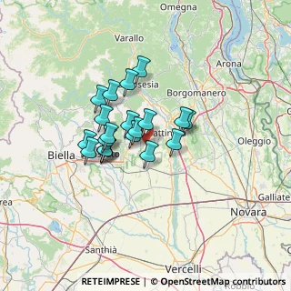 Mappa Via Per, 13060 Roasio VC, Italia (9.584)