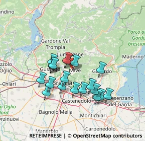 Mappa Via Paolo VI, 25075 Nave BS, Italia (11.485)