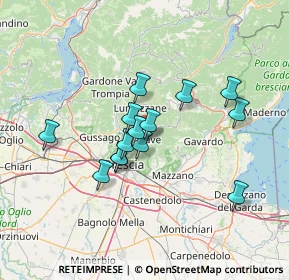 Mappa Via Paolo VI, 25075 Nave BS, Italia (10.97857)