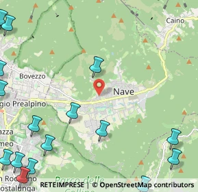 Mappa Via Paolo VI, 25075 Nave BS, Italia (3.848)