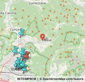 Mappa Via Paolo VI, 25075 Nave BS, Italia (6.01769)