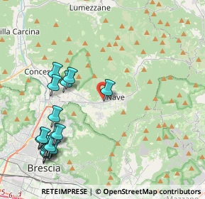 Mappa Via Paolo VI, 25075 Nave BS, Italia (4.9075)