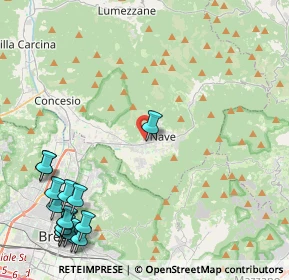 Mappa Via Paolo VI, 25075 Nave BS, Italia (6.26375)