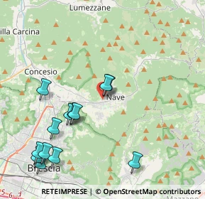 Mappa Via Paolo VI, 25075 Nave BS, Italia (4.66538)