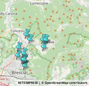 Mappa Via Paolo VI, 25075 Nave BS, Italia (3.785)