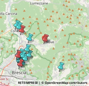 Mappa Via Paolo VI, 25075 Nave BS, Italia (4.9145)