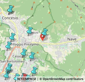 Mappa Via Necropoli Romana Traversa, 25075 Nave BS, Italia (3.40813)