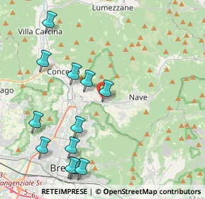 Mappa Via Necropoli Romana Traversa, 25075 Nave BS, Italia (4.73333)