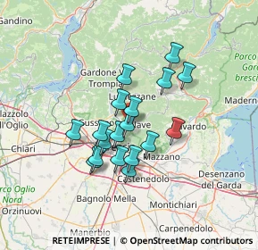 Mappa Via Necropoli Romana Traversa, 25075 Nave BS, Italia (10.38944)