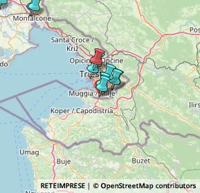 Mappa Via Colombara Vignano, 34015 Muggia TS, Italia (23.42412)
