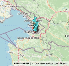 Mappa Via Colombara Vignano, 34015 Muggia TS, Italia (43.43067)