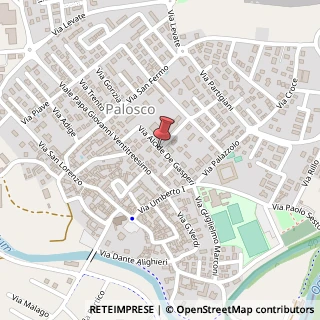 Mappa Via alcide de gasperi 9, 24050 Palosco, Bergamo (Lombardia)