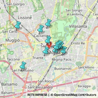 Mappa Via Quintino Sella, 20052 Monza MB, Italia (1.31)