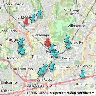 Mappa Via Quintino Sella, 20052 Monza MB, Italia (2.14833)