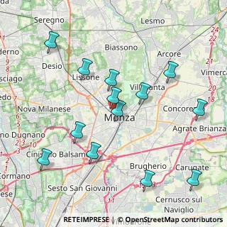 Mappa Via Quintino Sella, 20052 Monza MB, Italia (4.26692)