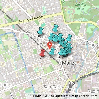 Mappa Via Quintino Sella, 20052 Monza MB, Italia (0.2885)