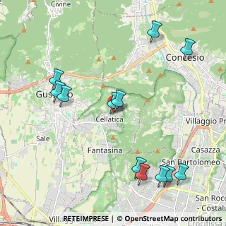 Mappa Via Trebeschi, 25060 Cellatica BS, Italia (2.4375)