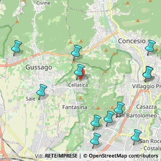 Mappa Via Trebeschi, 25060 Cellatica BS, Italia (2.89)