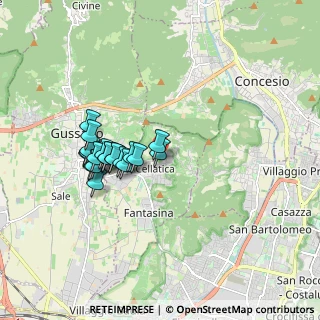 Mappa Via Trebeschi, 25060 Cellatica BS, Italia (1.518)