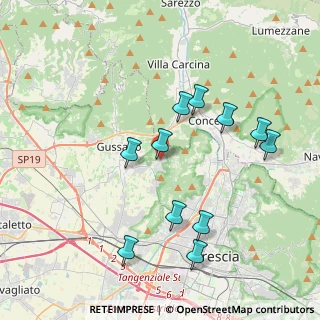 Mappa Via Trebeschi, 25060 Cellatica BS, Italia (3.86727)