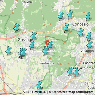 Mappa Piazza S. Giorgio, 25060 Cellatica BS, Italia (2.822)