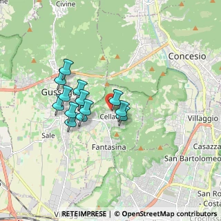 Mappa Piazza S. Giorgio, 25060 Cellatica BS, Italia (1.41923)