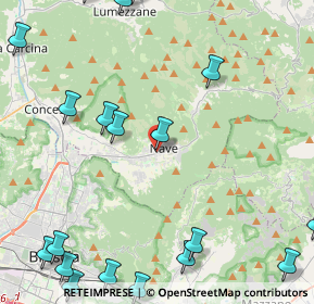 Mappa Via Fanti D'Italia, 25075 Nave BS, Italia (6.5415)