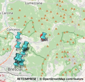 Mappa Via Fanti D'Italia, 25075 Nave BS, Italia (5.1025)