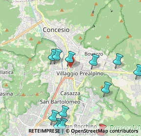 Mappa Via Passo del Brennero, 25136 Brescia BS, Italia (2.59615)