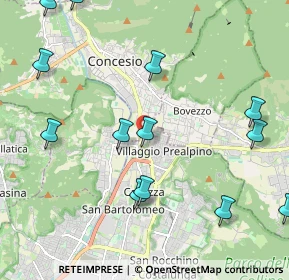 Mappa Via Passo del Brennero, 25136 Brescia BS, Italia (2.57538)