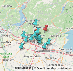 Mappa Via Passo del Brennero, 25136 Brescia BS, Italia (8.94769)