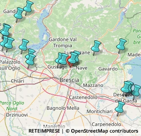 Mappa Via Passo del Brennero, 25136 Brescia BS, Italia (21.599)