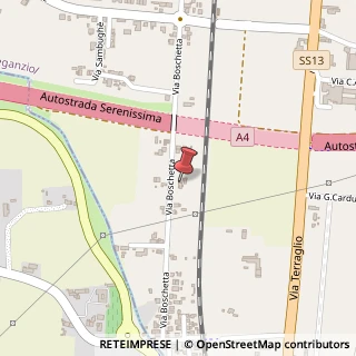 Mappa Via Boschetta, 35, 31022 Preganziol, Treviso (Veneto)