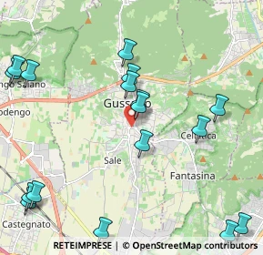 Mappa Via Dante Alighieri, 25064 Gussago BS, Italia (2.951)
