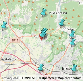 Mappa Via Dante Alighieri, 25064 Gussago BS, Italia (4.77636)