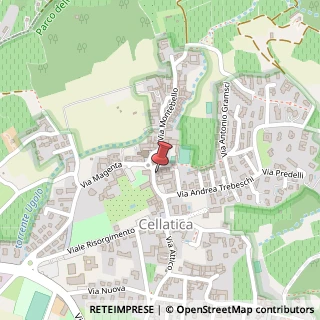 Mappa Via Guglielmo Marconi, 20, 25060 Cellatica, Brescia (Lombardia)