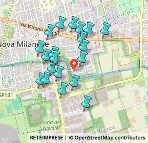 Mappa Via Cecco Angiolieri, 20834 Nova Milanese MB, Italia (0.4)