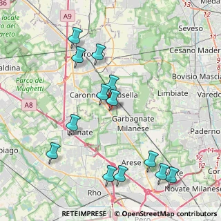 Mappa Via Don Pino Ballabio, 21042 Caronno Pertusella VA, Italia (4.44)