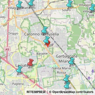 Mappa Via Don Pino Ballabio, 21042 Caronno Pertusella VA, Italia (3.19727)