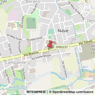 Mappa Via Brescia, 37, 25075 Nave, Brescia (Lombardia)