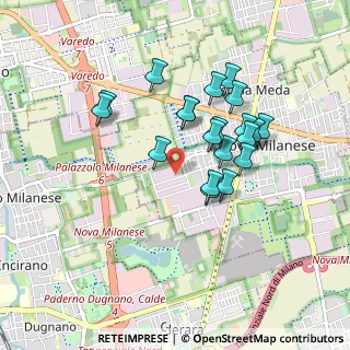 Mappa Via G. Saragat, 20054 Nova Milanese MB, Italia (0.772)