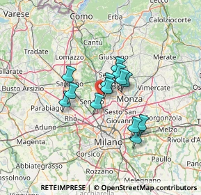 Mappa Via Garibaldi, 20037 Paderno Dugnano MI, Italia (9.19231)