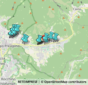 Mappa Via Grizzago, 25075 Nave BS, Italia (1.693)