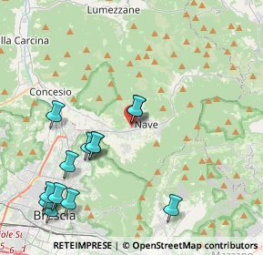 Mappa Via Grizzago, 25075 Nave BS, Italia (4.70692)