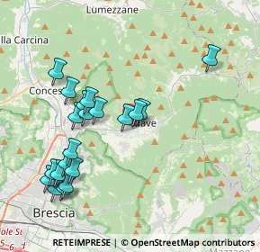 Mappa Via Grizzago, 25075 Nave BS, Italia (4.0805)