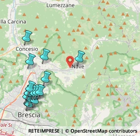 Mappa Via Grizzago, 25075 Nave BS, Italia (5.205)