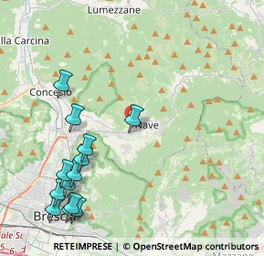Mappa Via Grizzago, 25075 Nave BS, Italia (5.11615)